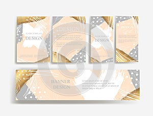 Design of flyers, banners and brochures. Abstract fun color pattern cartoon texture for doodle geometric background.